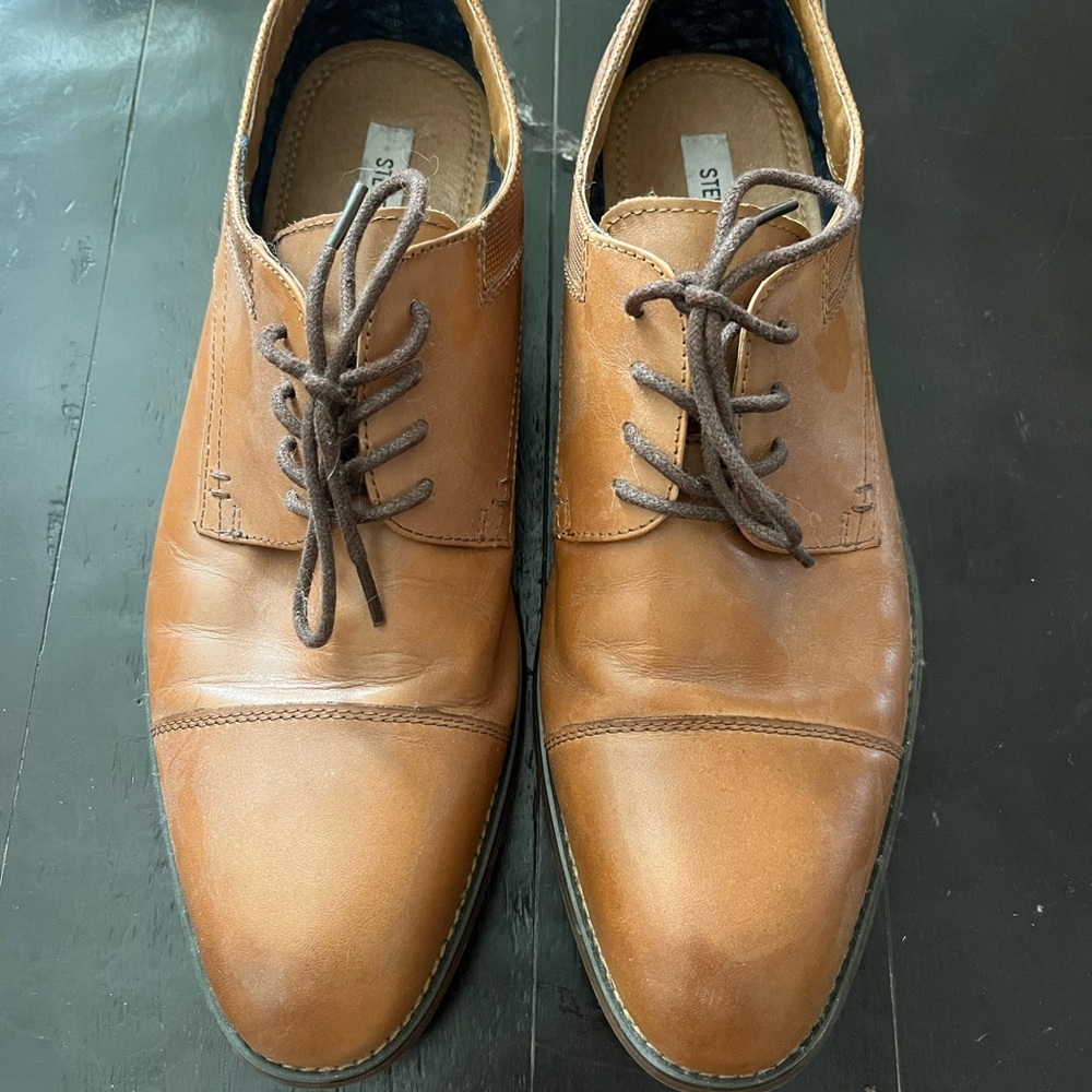Steve Madden Tan Men's Oxfords